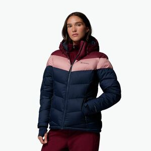 Női sídzseki Columbia Abbott Peak II Ins collegiate navy/rich wine/eraser pink (Abbott Peak II Ins 2105111464) kép