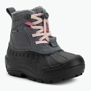 Gyerek hócsizma Columbia Youth Powderbug Alpine graphite/pink haze (Youth Powderbug Alpine 2128882053) kép