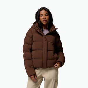 Női pufi dzseki Columbia Amaze Puff Hooded tobacco (Amaze Puff Hooded 2133714256) kép