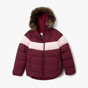 Gyerek sídzseki Columbia Arctic Blast III rich wine/satin pink (Arctic Blast III 2089741) kép