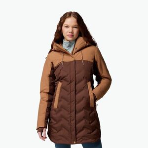Női pehelykabát Columbia Mountain Croo III Mid Down tobacco/camel brown (Mountain Croo III Mid Down 2085051256) kép