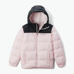 Gyerek bélelt dzseki Columbia Puffect Hooded satin pink/black (Puffect Hooded 2096272608) kép