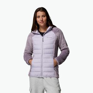 Női bélelt dzseki Columbia Powder Lite II Sherpa Hybrid shale purple/lavender pearl (Powder Lite II Sherpa Hybrid 2089521554) kép