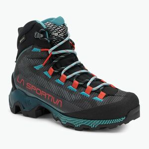 Női túracipő La Sportiva Aequilibrium Hike GTX carbon/everglade (Aequilibrium Hike GTX ZFHS138G00E33) kép