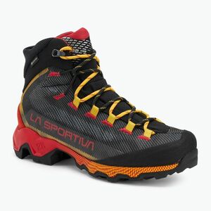 Férfi túracipő La Sportiva Aequilibrium Hike GTX carbon/yellow (Aequilibrium Hike GTX ZFHS137G00Y00) kép