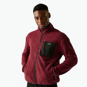 Férfi polár dzseki REGATTA Frankie Full Zip dark maroon (Frankie Full Zip RMA595-ZRS) kép