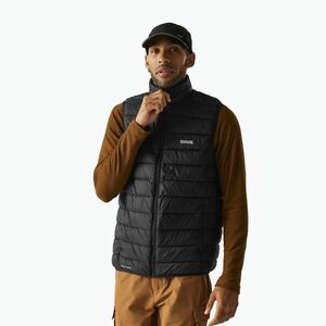 Férfi mellény REGATTA Marizion black/white black (Marizion B/W RMB135-800) kép