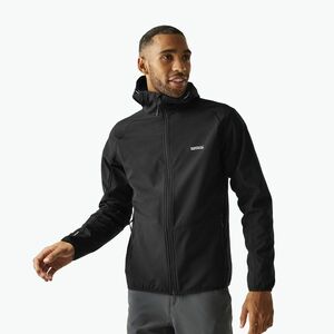 Férfi softshell dzseki REGATTA Arec III black/black (Arec III RML218-826) kép