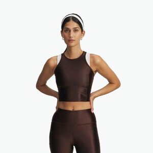 Női edzőtop Under Armour Motion Shine Tank Kona Brown/Black (Motion Shine Tank 6007096-246) kép