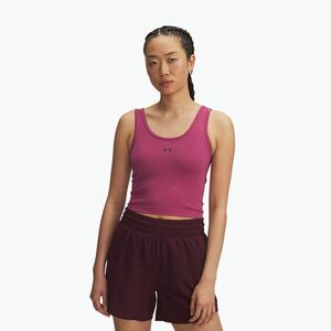 Női edzőtrikó Under Armour Vanish Seamless Tank fuchsia dusk/dark maroon/dark maroon (Vanish Seamless Tank 6000640-659) kép