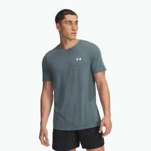 Férfi edzőpóló Under Armour Vanish Seamless jasper blue/white (Vanish Seamless 1382801-587) kép