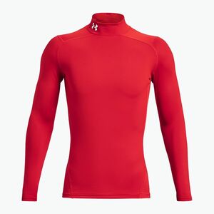 Férfi hosszú ujjú edzőfelső Under Armour Comp Mock UA Armour red/white (Comp Mock UA Armour 1366072-600) kép