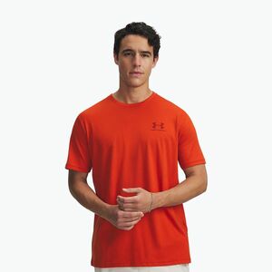 Férfi póló Under Armour Sportstyle Left Chest surplus narancs/cinna piros (Sportstyle Left Chest 1326799-842) kép