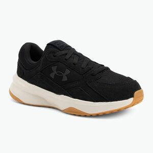Férfi edzőcipő Under Armour Edge Suede fekete/kőszín/fekete (Edge Suede 3027731-001) kép