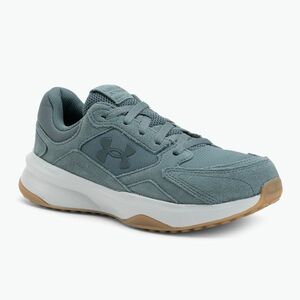 Férfi edzőcipő Under Armour Edge Suede jasper blue/halo gray/jasper blue (Edge Suede 3027731-587) kép