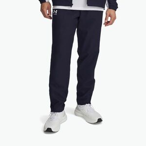 Férfi nadrág Under Armour Rival Woven Windbreaker Pant éjféli tengerészkék/éjféli tengerészkék/fehér (Rival Woven Windbreaker Pant 1390150-410) kép