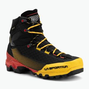 Férfi magashegyi bakancs La Sportiva Aequilibrium ST GTX black/yellow (Aequilibrium ST GTX ZFMS098K00Y00) kép