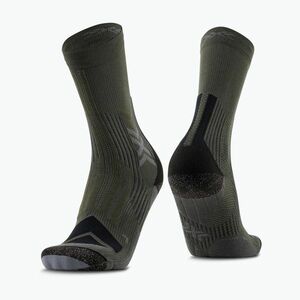 Férfi zokni X-Socks Hike Expert Silver Crew green/black (Hike Expert Silver Crew TQXPS24M) kép