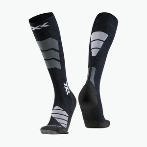 Sí zokni X-Socks Ski Expert Silk Merino Otc x black/light grey (Ski Expert Silk Merino Otc SYKMW24U-B121) kép