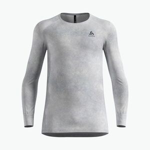 Férfi thermo hosszú ujjú póló ODLO Active Warm X Pow Bl Top Crew Neck silver grey (Active Warm X Pow Bl Top Crew Neck 198142/10350) kép