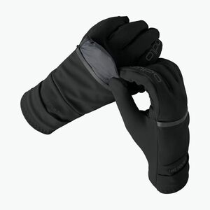Trekkingkesztyűk ODLO Multisport Windproof Light Full Finger black (Multisport Windproof Light Full Finger 763400/15000) kép