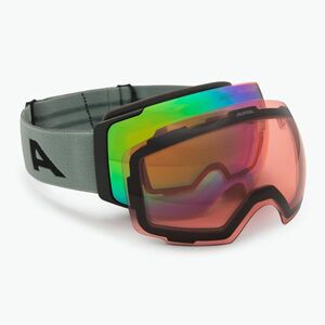 Síszemüveg Alpina Falera Mag Q-Lite black/green matt/green/pink (Falera Mag Q-Lite A7311872) kép