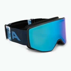 Síszemüveg Alpina Venet Q-Lite black/blue matt/blue (Venet Q-Lite A7314883) kép