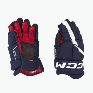 Gyerek jégkorongkesztyű CCM Next JR navy/white (Next JR HGNEXT23-JR10NVWH) kép
