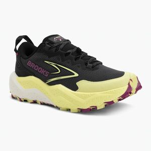 Női futócipő Brooks Caldera 8 gray/black/lime (Caldera 8 1204291B031) kép