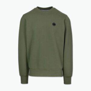 Férfi pulóver Pitbull Small Logo Crewneck olive (Small Logo Crewneck 113023360001) kép
