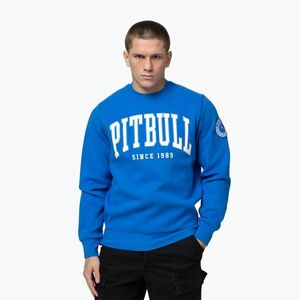 Férfi pulóver Pitbull Norton Crewneck azure blue (Norton Crewneck 115080571001) kép