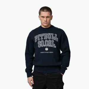 Férfi pulóver Pitbull So Cal Crewneck dark navy (So Cal Crewneck 115082590001) kép