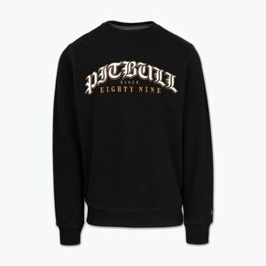Férfi pulóver Pitbull Crewneck Tattoo black (Crewneck Tattoo 115101900001) kép