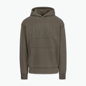 Férfi pulóver Pitbull Orlando Hooded major olive (Orlando Hooded 125089362004) kép