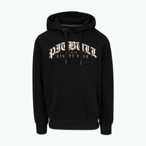 Férfi pulóver Pitbull Tattoo Hooded black (Tattoo Hooded 125101900004) kép