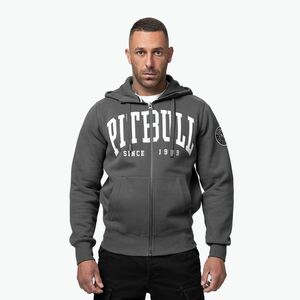 Férfi pulóver Pitbull Norton Hooded Zip graphite (Norton Hooded Zip 135080170004) kép