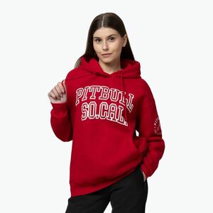 Női pulóver Pitbull Fiora Hooded wild red (Fiora Hooded 175054452000) kép