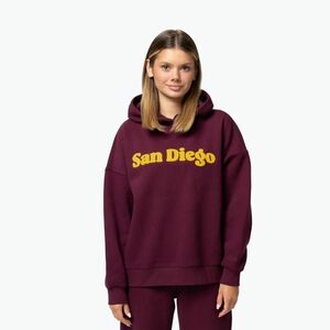 Női kapucnis pulóver Pitbull San Diego Hooded grape wine (San Diego Hooded 175056471001) kép