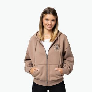 Női pulóver Pitbull Skull Surf Hooded Zip chocolate mousse (Skull Surf Hooded Zip 185053840001) kép