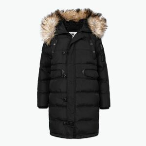 Női téli dzseki Pitbull Queenston Padded Hooded black (Queenston Padded Hooded 535006900000) kép