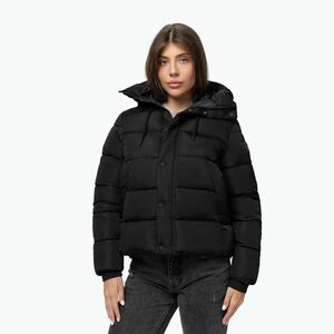 Női téli kabát Pitbull Amalia Padded Hooded black (Amalia Padded Hooded 535005900000) kép