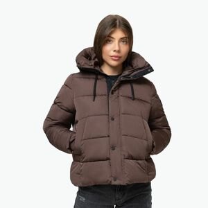 Női téli dzseki Pitbull Amalia Padded Hooded dark chocolate (Amalia Padded Hooded 535005830003) kép