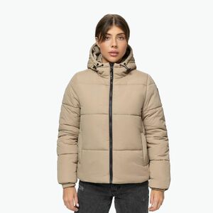 Női téli dzseki Pitbull Vista Quilted Hooded dark sand (Vista Quilted Hooded 534018270000) kép