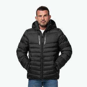 Férfi téli kabát Pitbull Crestline Padded Hooded black (Crestline Padded Hooded 525046900005) kép