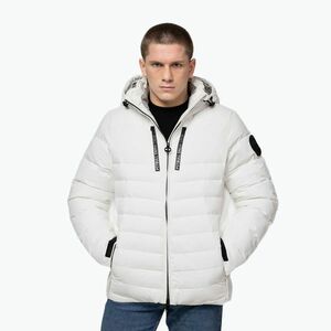 Férfi télikabát Pitbull Crestline Padded Hooded off white (Crestline Padded Hooded 525046000201) kép