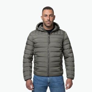 Férfi téli dzseki Pitbull Foothill Hooded Padded taupe (Foothill Hooded Padded 525042870001) kép