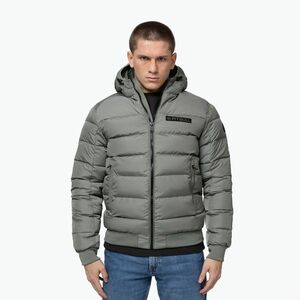 Férfi télikabát Pitbull Dillon Quilted Hooded dusty salvia (Dillon Quilted Hooded 524042361001) kép