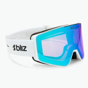 Sí szemüveg Bliz G001S matte white/non violet/blue multi (G001S 0ZG8009-15 00) kép