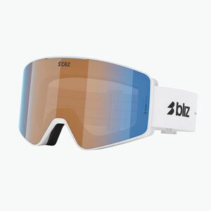 Síszemüveg Bliz G001 matte white/non orange/blue multi (G001 0ZG8008-14 00) kép