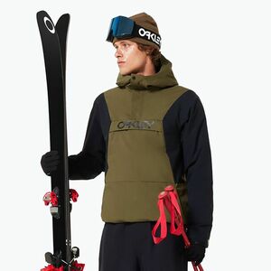 Férfi snowboarddzseki Oakley TNP TBT Isulated Anorak army green (TNP TBT Isulated Anorak FOA403652) kép